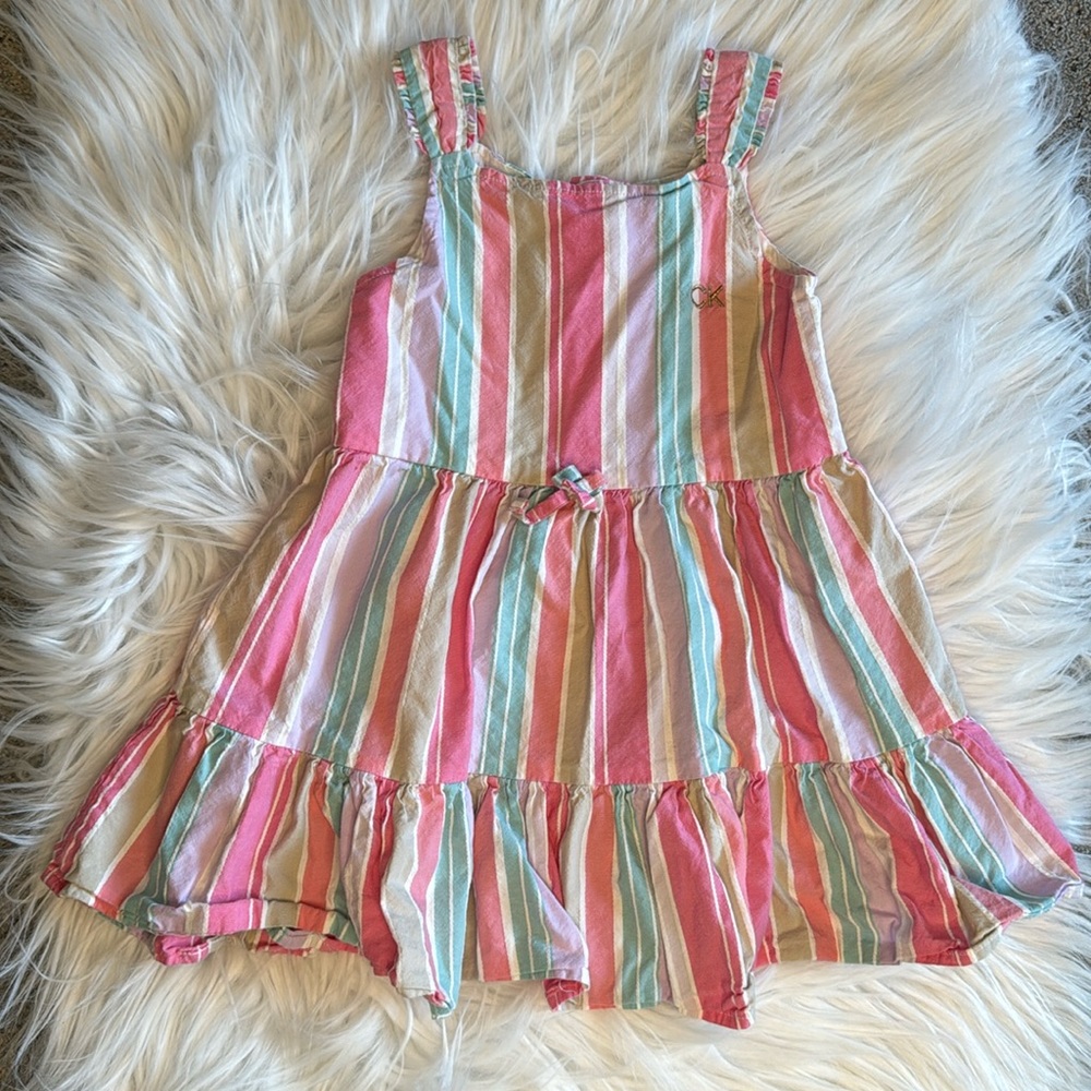 Calvin Klein striped dress